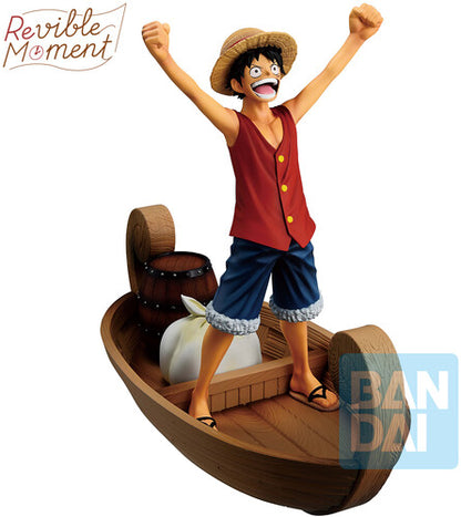 Ichibansho - One Piece - Revible Moment - Monkey D. Luffy I'm Going to Become the King of the Pirates! (Memories of Adventure and the Shipping Route the Future) Figure
