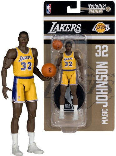 McFarlane's SportsPicks - Legends Series: NBA - Magic Johnson (Los Angeles Lakers) 6" Action Figure
