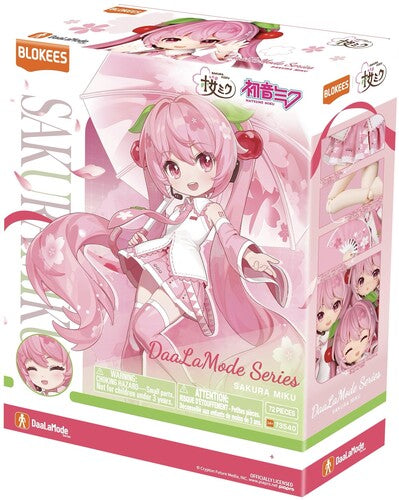 Blokees - Hatsune Miku - DaalaMode Series - Sakura Miku Model Kit