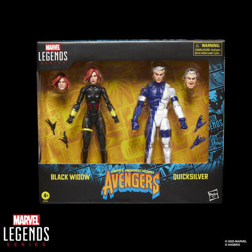 Avengers: The Crossing - Marvel Legends - Black Widow & Quicksilver Action Figure 2-Pack