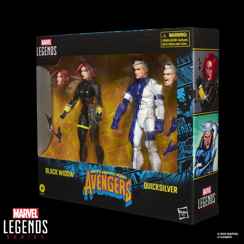 Avengers: The Crossing - Marvel Legends - Black Widow & Quicksilver Action Figure 2-Pack