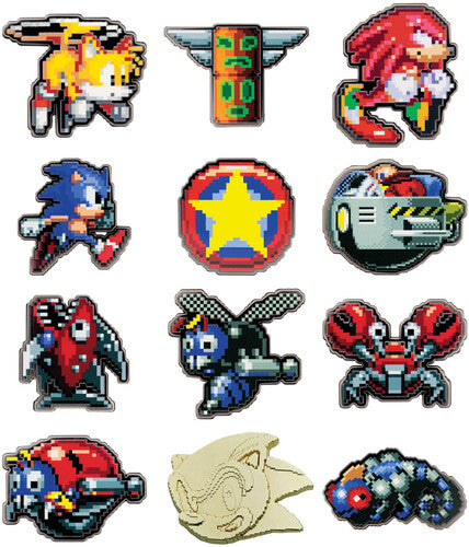 Sonic the Hedgehog - 12ct Blind Pin Badges PDQ