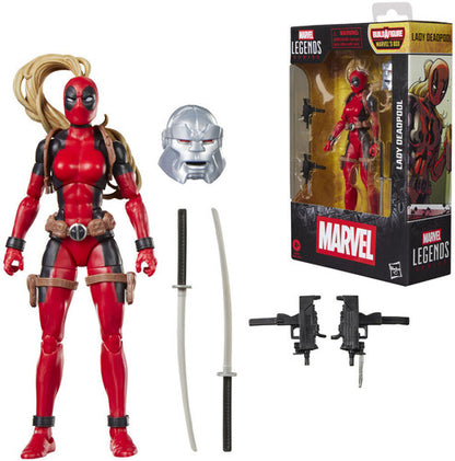 Deadpool - Marvel Legends - Lady Deadpool Action Figure with Build-A-Figure Part