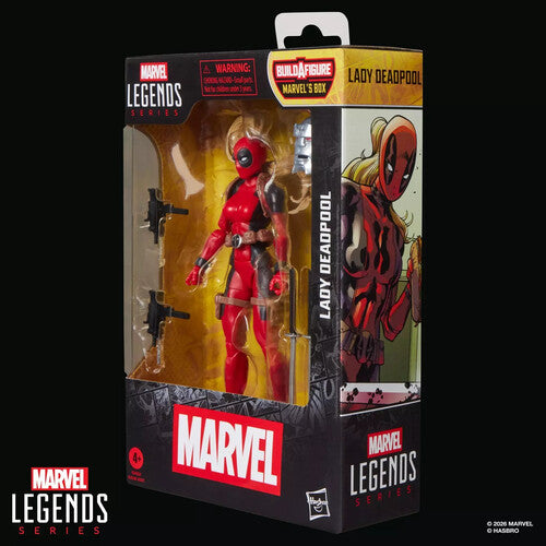 Deadpool - Marvel Legends - Lady Deadpool Action Figure with Build-A-Figure Part