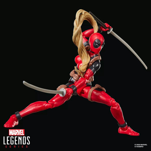 Deadpool - Marvel Legends - Lady Deadpool Action Figure with Build-A-Figure Part