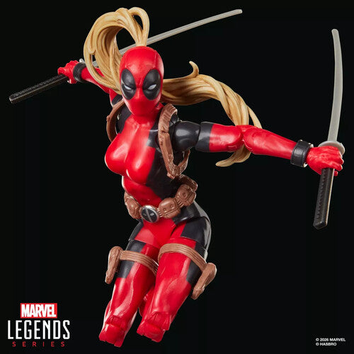 Deadpool - Marvel Legends - Lady Deadpool Action Figure with Build-A-Figure Part