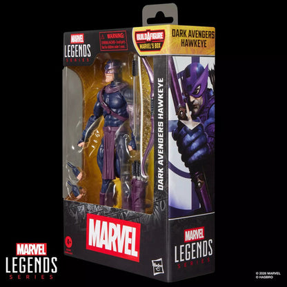 Dark Avengers - Marvel Legends - Hawkeye Action Figure with Build-A-Figure Piece
