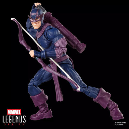 Dark Avengers - Marvel Legends - Hawkeye Action Figure with Build-A-Figure Piece