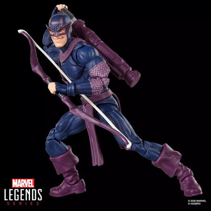 Dark Avengers - Marvel Legends - Hawkeye Action Figure with Build-A-Figure Piece