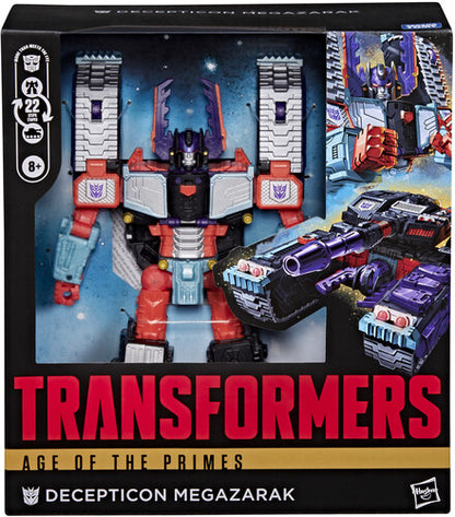 Transformers - Age of the Primes - Leader Class Megazarak Action Figure