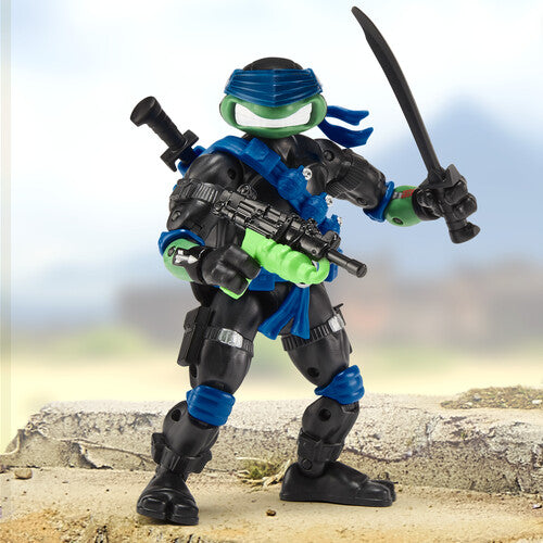 Teenage Mutant Ninja Turtles x G.I. Joe - Snake Eyes x Leo Action Figure (TMNT)