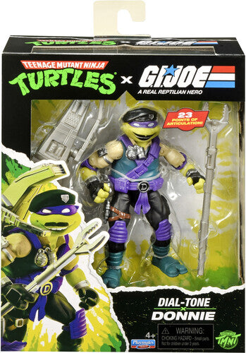 Teenage Mutant Ninja Turtles x G.I. Joe - Dial-Tone x Donnie Action Figure (TMNT)