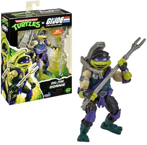 Teenage Mutant Ninja Turtles x G.I. Joe - Dial-Tone x Donnie Action Figure (TMNT)