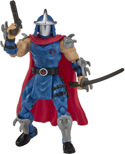 Teenage Mutant Ninja Turtles x G.I. Joe - Cobra Commander x Shredder Action Figure (TMNT)