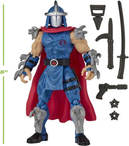 Teenage Mutant Ninja Turtles x G.I. Joe - Cobra Commander x Shredder Action Figure (TMNT)