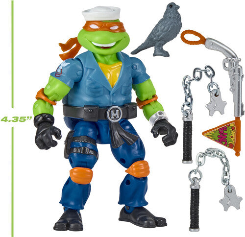 Teenage Mutant Ninja Turtles x G.I. Joe - Shipwreck x Mikey Action Figure (TMNT)