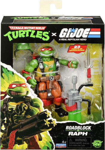 Teenage Mutant Ninja Turtles x G.I. Joe - Roadblock x Raph Action Figure (TMNT)