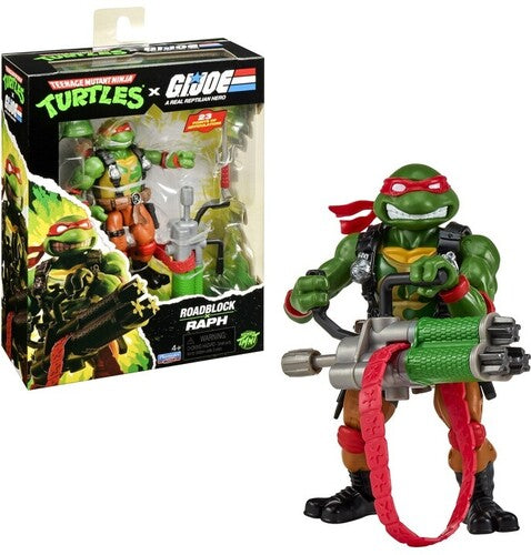 Teenage Mutant Ninja Turtles x G.I. Joe - Roadblock x Raph Action Figure (TMNT)