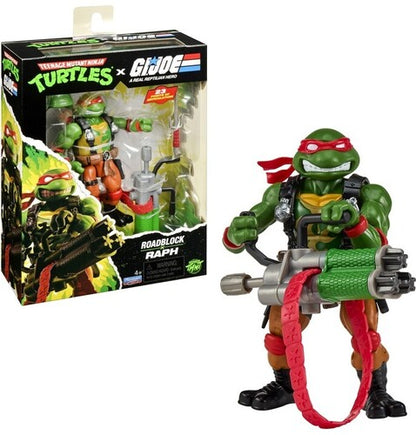 Teenage Mutant Ninja Turtles x G.I. Joe - Roadblock x Raph Action Figure (TMNT)