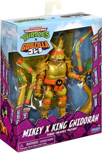 Teenage Mutant Ninja Turtles x Godzilla - Mikey x King Ghidorah Action Figure