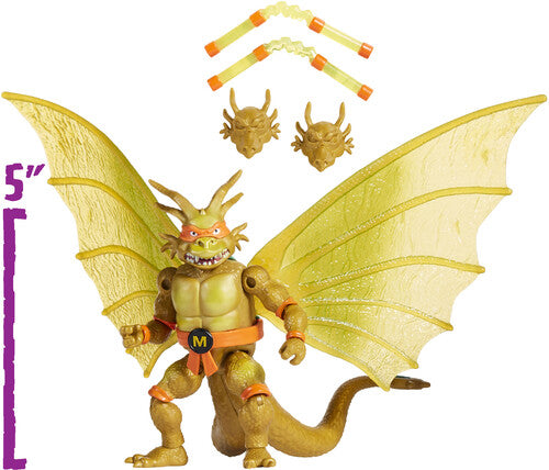 Teenage Mutant Ninja Turtles x Godzilla - Mikey x King Ghidorah Action Figure