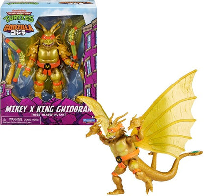 Teenage Mutant Ninja Turtles x Godzilla - Mikey x King Ghidorah Action Figure