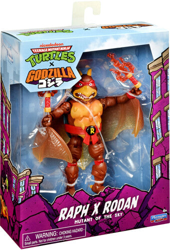 Teenage Mutant Ninja Turtles x Godzilla Raph x Rodan: Mutant of the Sky Action Figure