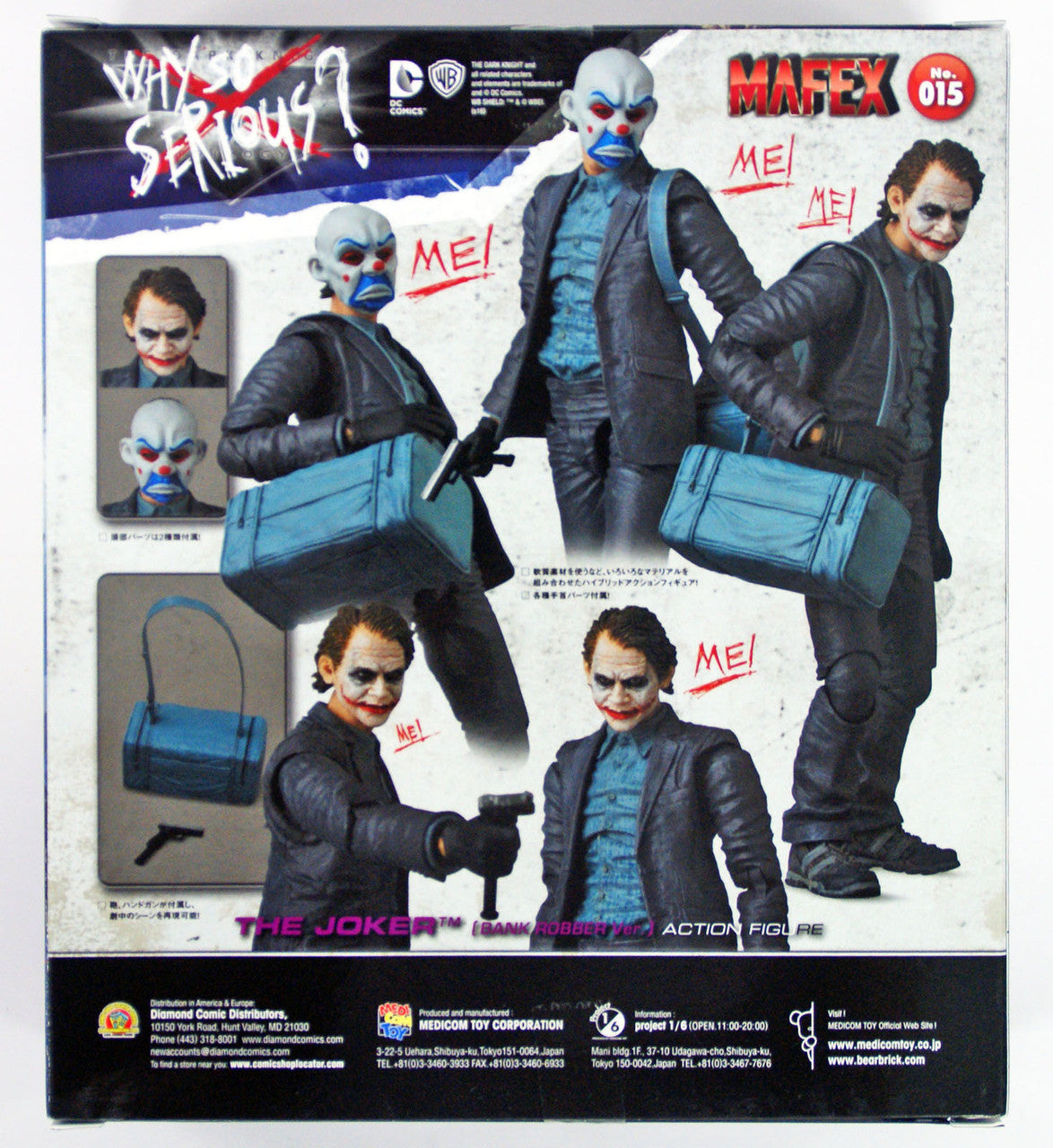 The Joker: Bank Robber Version MAFEX