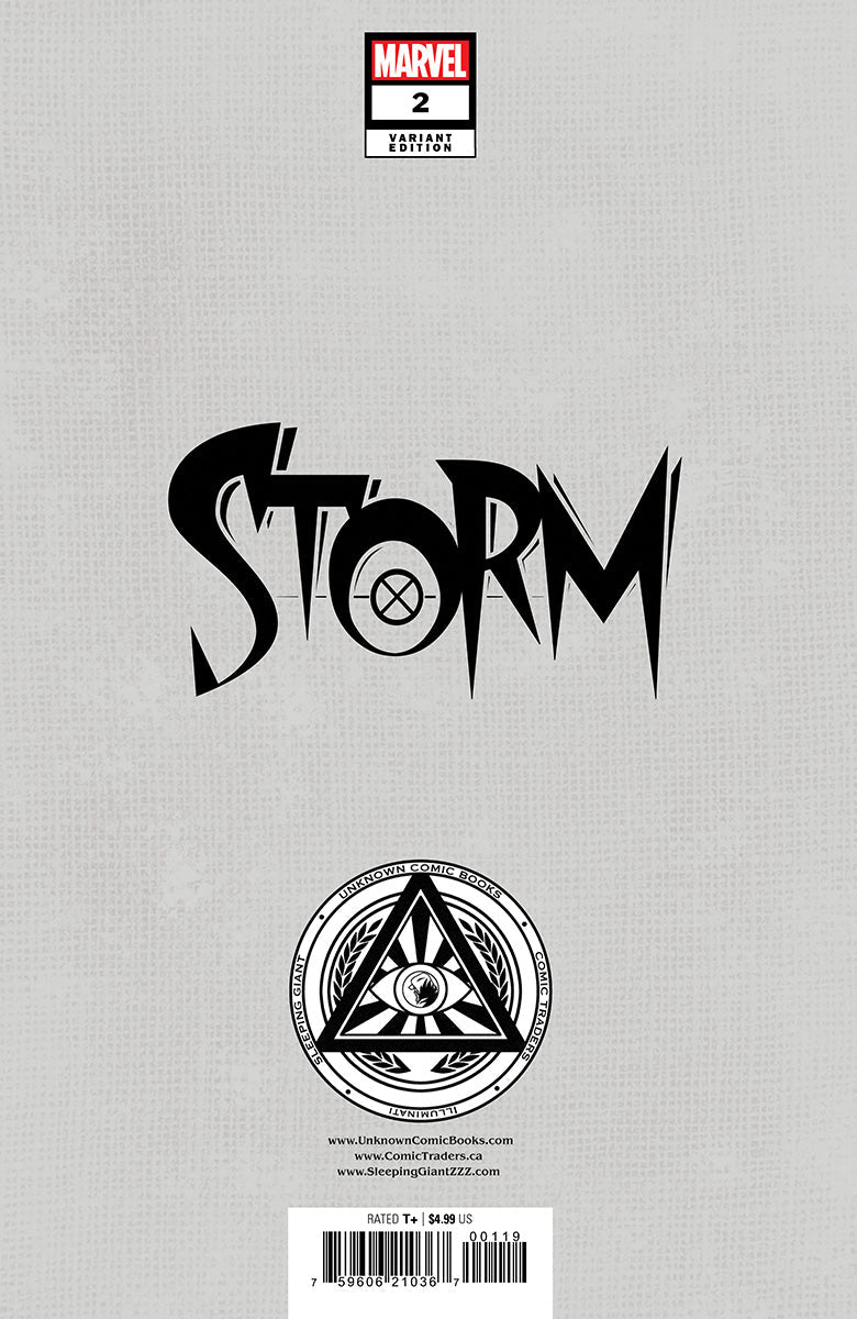 STORM #2 UNKNOWN COMICS NATHAN SZERDY EXCLUSIVE VAR (11/20/2024)