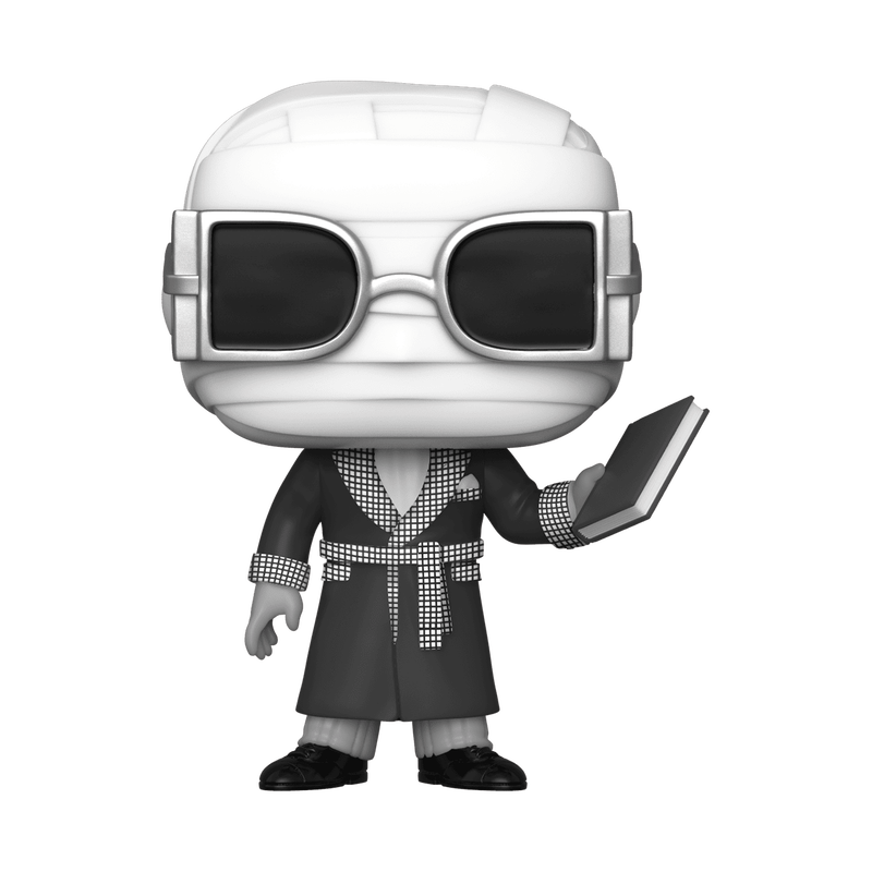 Funko Pop! Movies: Universal Studios Monsters - (B&W) The Invisible Man #608 Walgreen Exclusive