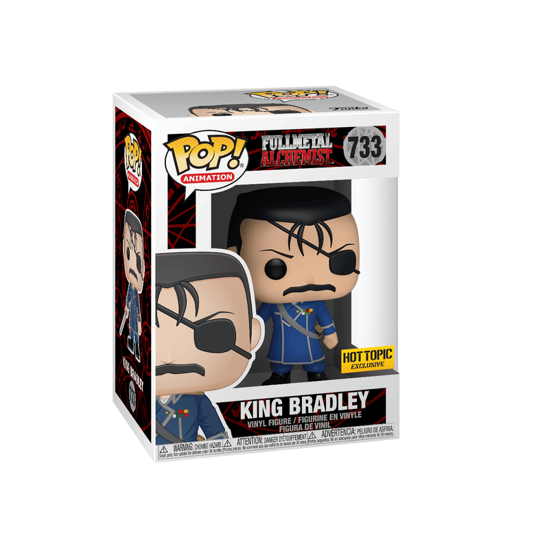 Funko Pop! Animation: Full Metal Alchemist: King Bradley #733 - Hot Topic Exclusive