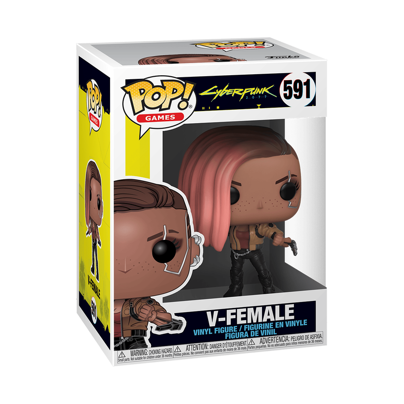 Funko Pop! Games: Cyberpunk 2077: V-Female #597