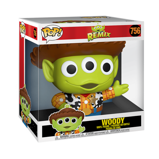 Funko Pop! Jumbo: Alien as Woody 10” #756