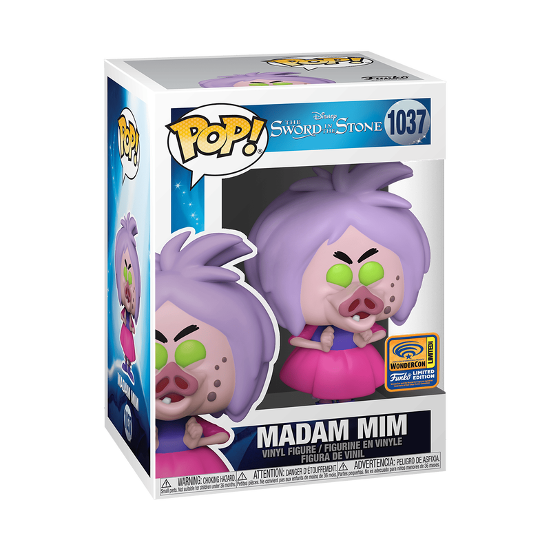 Funko Pop! Disney: The Sword in the Stone - Madam Mim #1037 WonderCon LTD