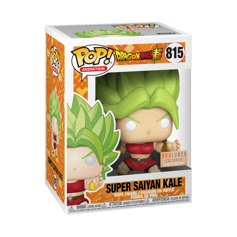 Funko Pop! Animation: Dragonball Super: Super Saiyan Kale #815 Box Lunch Exclusive