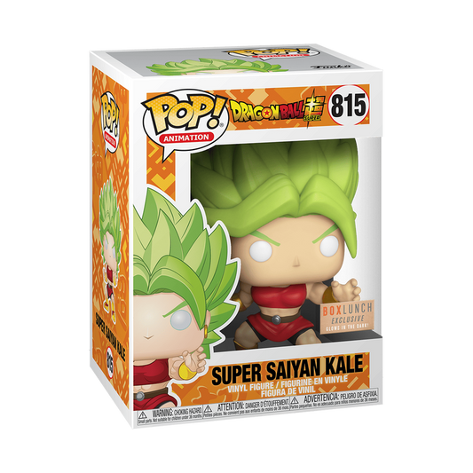 Funko Pop! Animation: Dragonball Super: Super Saiyan Kale #815 Box Lunch Exclusive