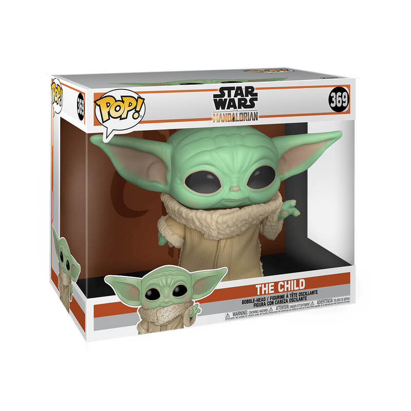Funko Pop! JUMBO: Star Wars Mandalorian: The Child #369