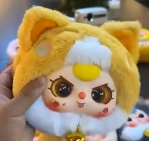 Baby three-Fortune cat zipper purse/ wallet blind box