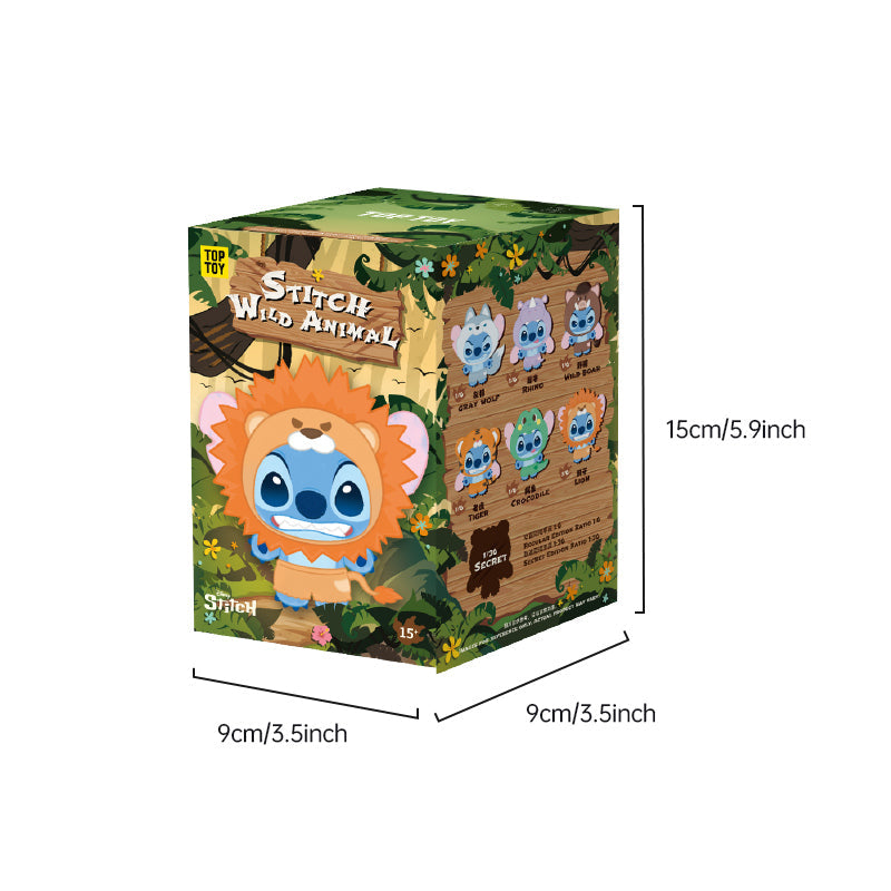 Stitch Wild Animal Series Plush Blind Box