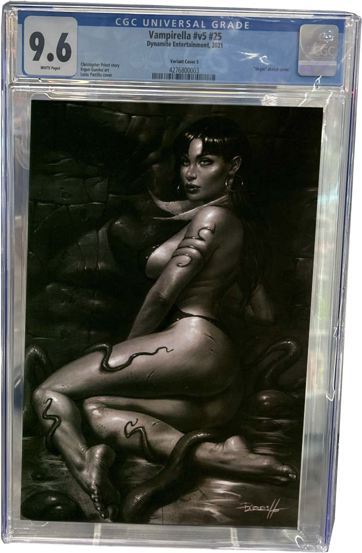 Vampirella vol. 5 #25 CGC 9.6 Virgin Sketch Cover S