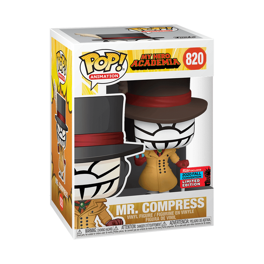 Funko POP! Animation: MHA Mr. Compress 020 Fall Convention LTD Edition