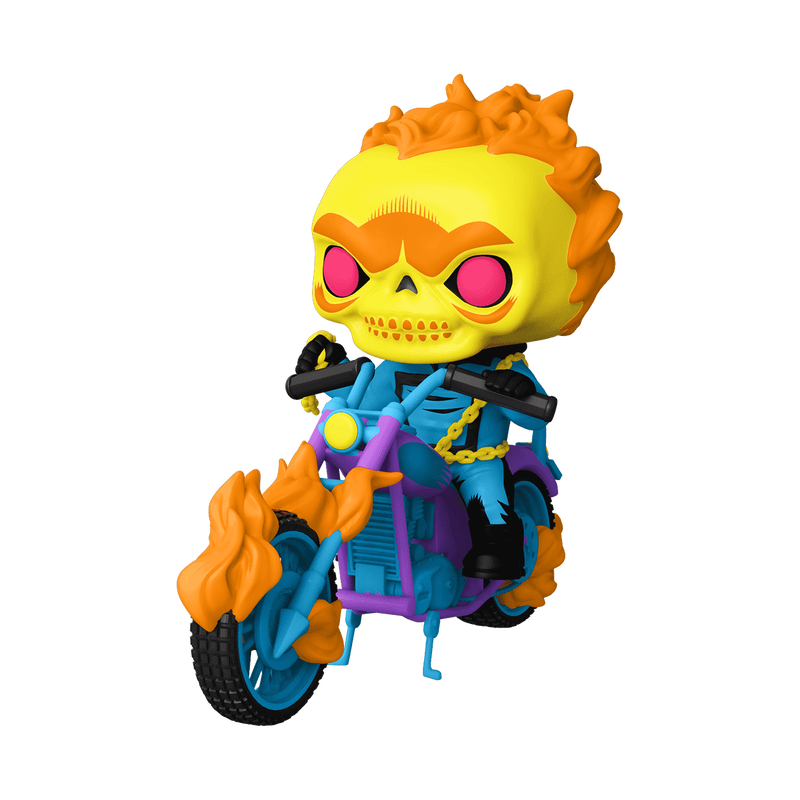 Funko Pop! Ghost Rider #33 - Black Light - Funko Exclusive