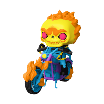 Funko Pop! Ghost Rider #33 - Black Light - Funko Exclusive