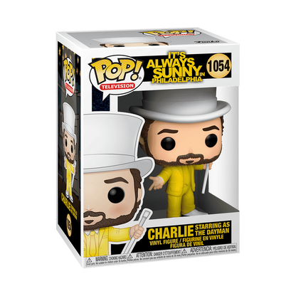 Funko Pop! Television: It's Always Sunny in Philadelphia - Charlie #1054 Starring as the Dayman