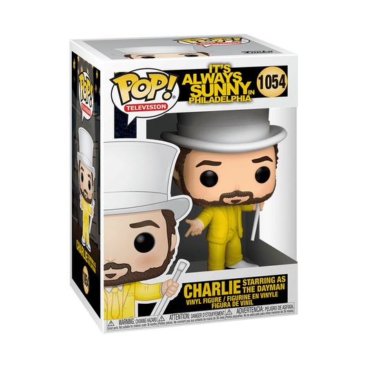 Funko Pop! Television: It's Always Sunny in Philadelphia - Charlie #1054 Starring as the Dayman