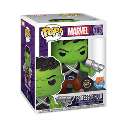 Funko Pop! 6" Marvel: Super Professor Hulk #705 (Chase) (Glow)
