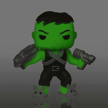 Funko Pop! 6" Marvel: Super Professor Hulk #705 (Chase) (Glow)
