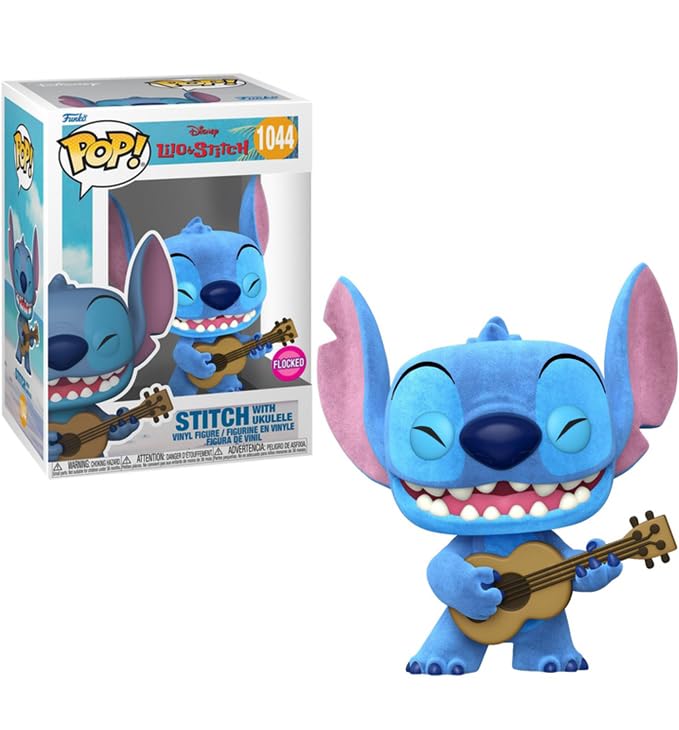Funko Pop! Disney: Lilo & Stitch #1044 - Stitch  Flocked