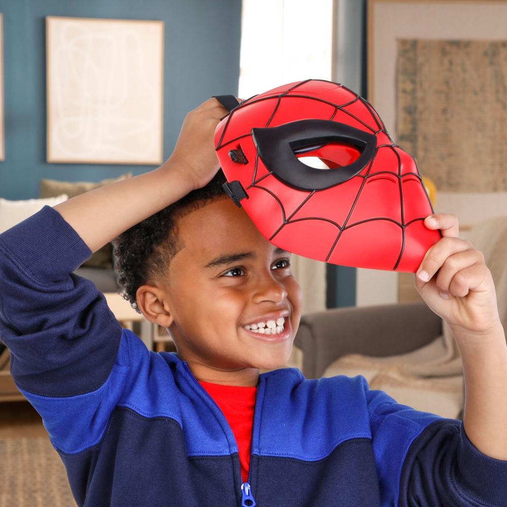 Marvel Spider-Man Glow FX Mask, Light-Up Role Play Toy