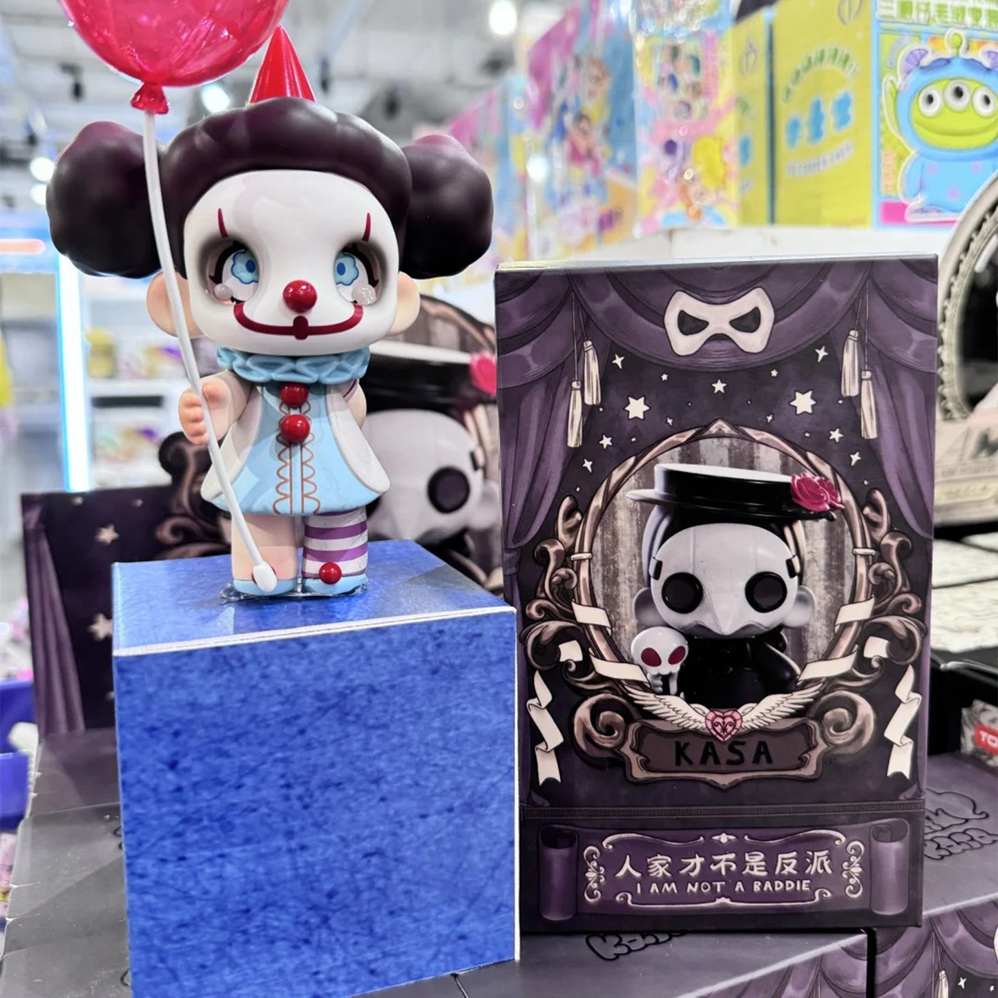 CALEMBOU Anime Blind Box Cute Kasa Not a Villain Series Blind Box